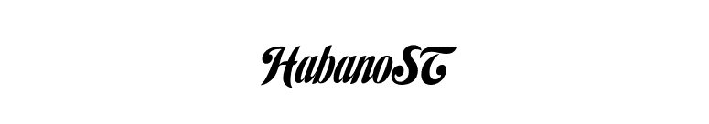 HabanoST font preview