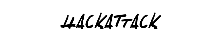 HackatTack
 font preview