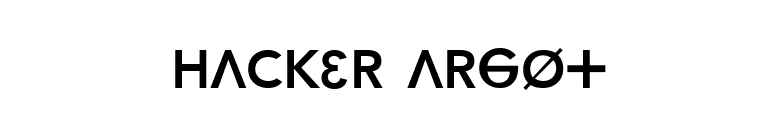 Hacker Argot font preview