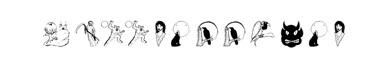 HalloweenTwo font preview