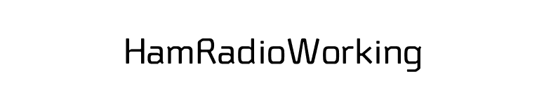 HamRadioWorking font preview