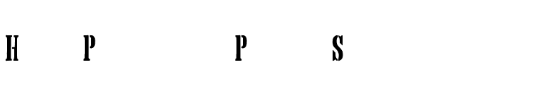 Hand Printing Press Stencil_demo font preview