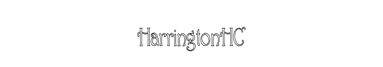 HarringtonHC font preview