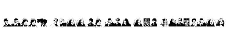Harry Potter and the Dingbats font preview