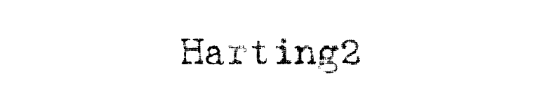 Harting2 font preview
