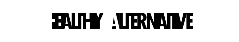 Healthy Alternative font preview