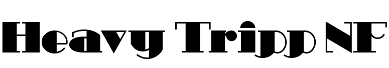 Heavy Tripp NF font preview