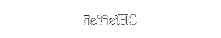 hebrewHC font preview