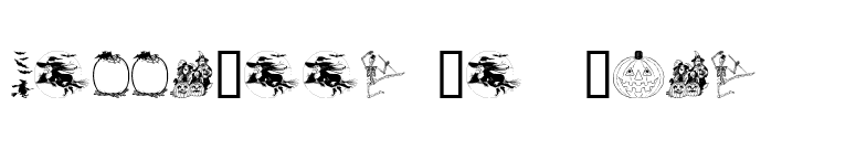 Helloween version 2 font preview
