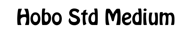 Hobo Std Medium font preview
