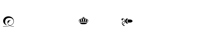 HoeflerTextOrnaments font preview