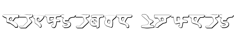Homeworld Shadow font preview