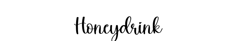 Honeydrink font preview