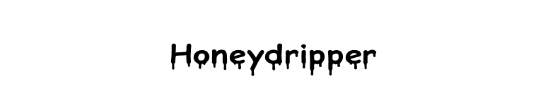 Honeydripper font preview