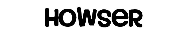 Howser font preview