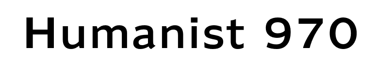 Humanist 970 font preview
