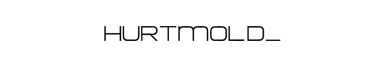HURTMOLD_ font preview