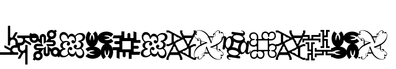 HypnopaediaOne font preview