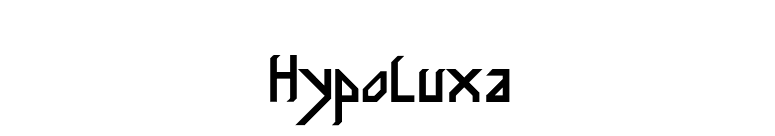 HypoLuxa font preview