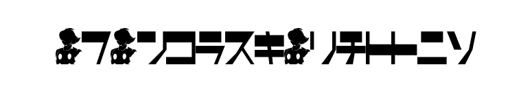 I2CyborgClassic font preview