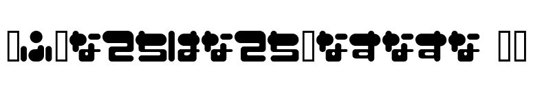 I2FuwafuwaFururu HS font preview