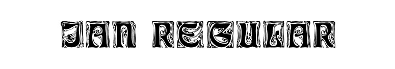 Ian Regular font preview