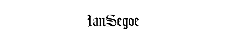 IanSegoe font preview