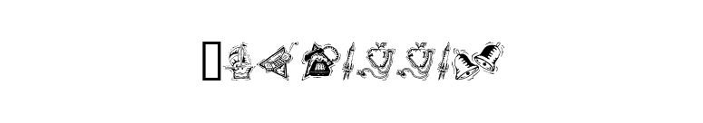 Iconettes font preview