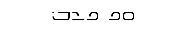 IJ19 90 font preview