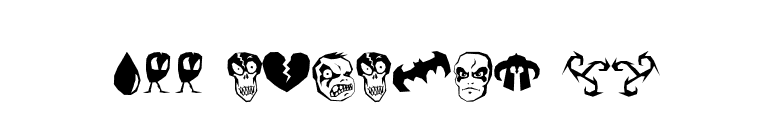 ILL oCtoBer 98 font preview