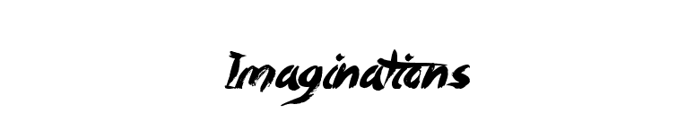 Imaginations font preview