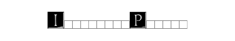 ImperatorPlaque font preview