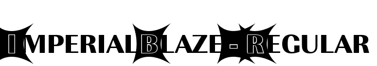 ImperialBlaze-Regular font preview