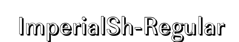 ImperialSh-Regular font preview