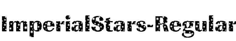 ImperialStars-Regular font preview