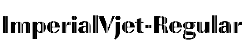ImperialVjet-Regular font preview