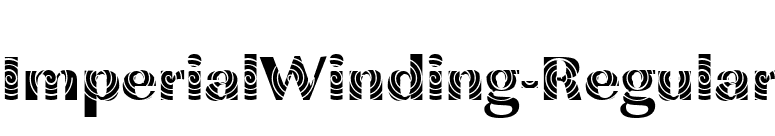 ImperialWinding-Regular font preview