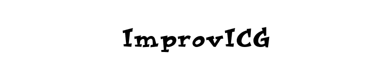 ImprovICG font preview