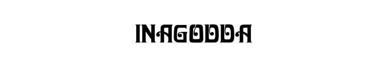 Inagodda font preview
