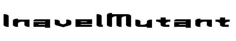 InavelMutant font preview