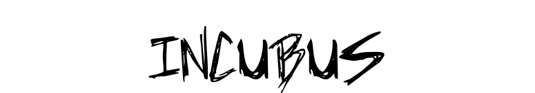 Incubus font preview