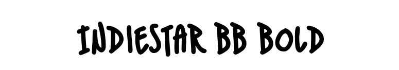 IndieStar BB Bold font preview