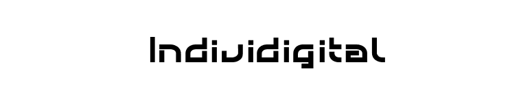 Individigital font preview