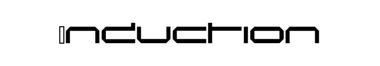 Induction font preview