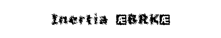 Inertia (BRK) font preview