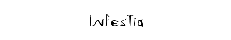 Infestia font preview