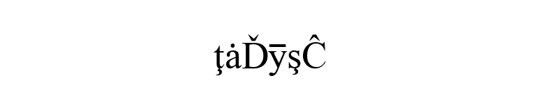 Info16 font preview