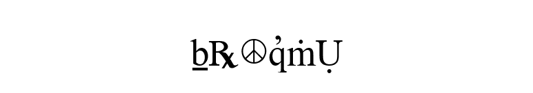 Info26 font preview