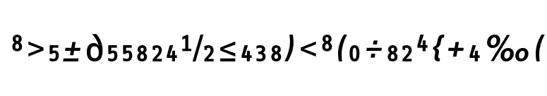 InfoOffice-MediumItalicExpert font preview