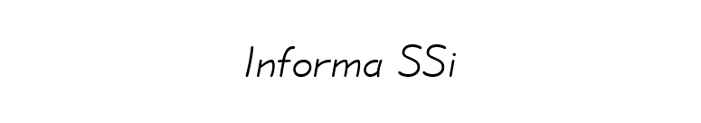 Informa SSi font preview